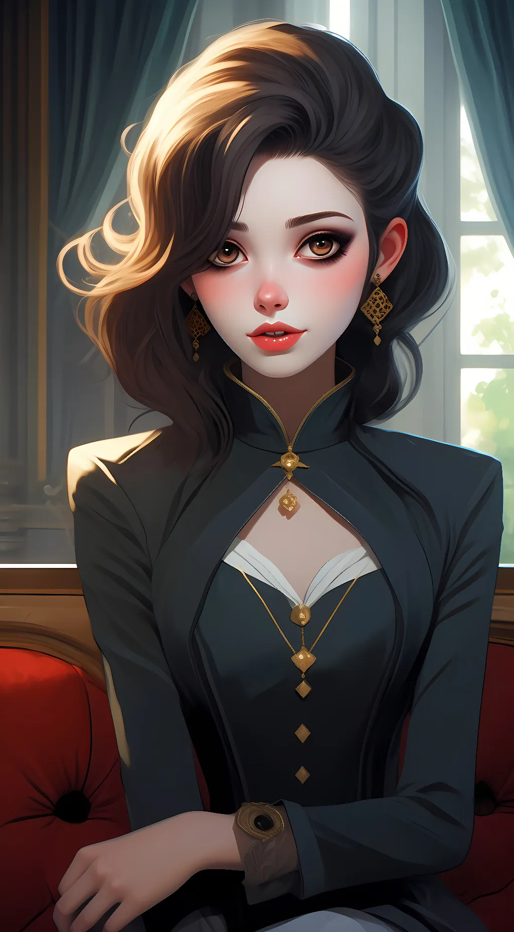 ai character: Mira background