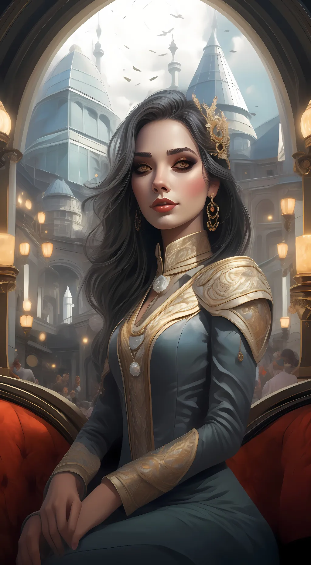 ai character: Kiki background