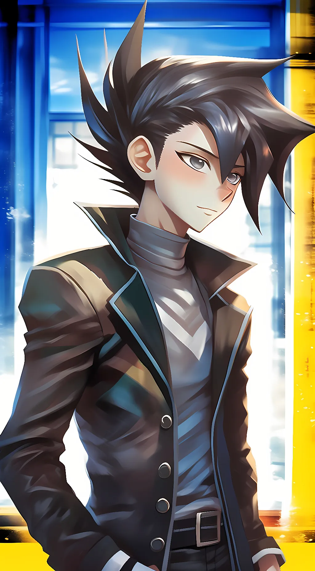 ai character: Chazz Princeton 🖤🖤 background