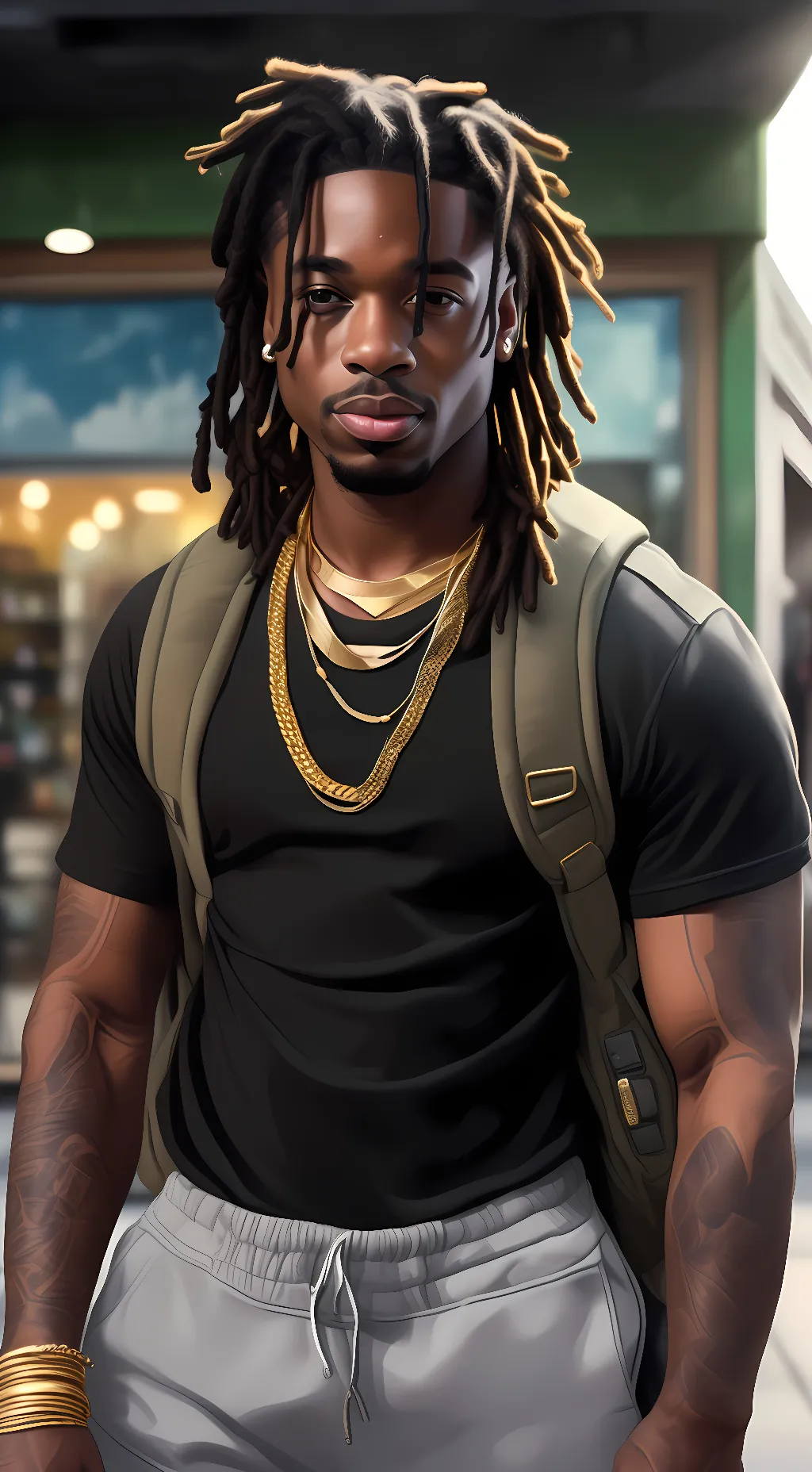 ai character: Ja background