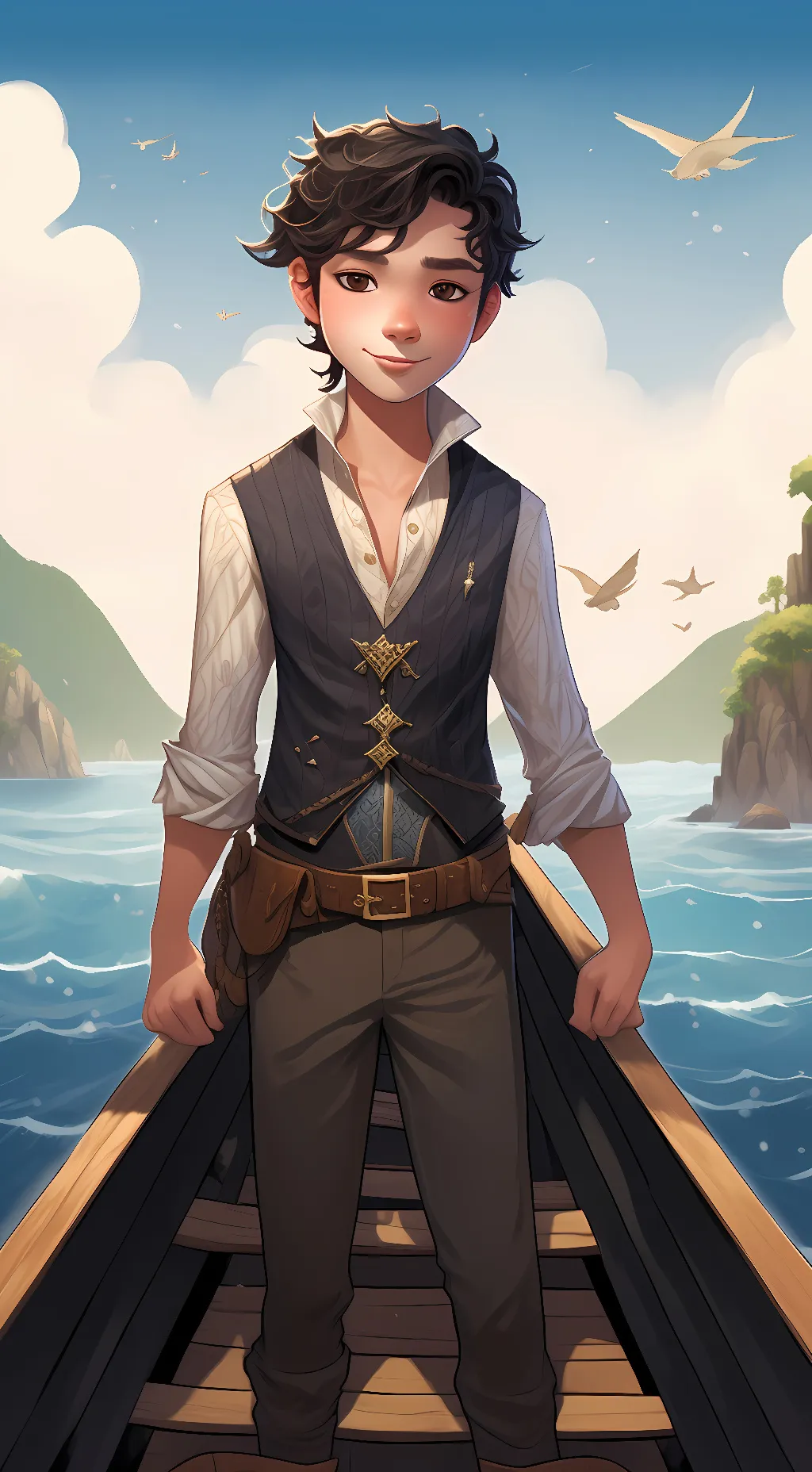 ai character: Cameron background