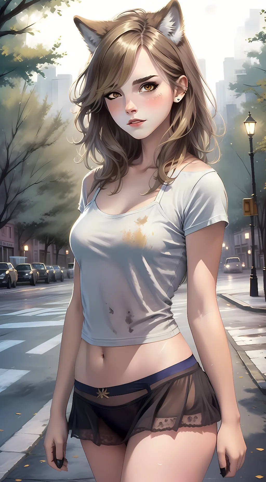 ai character: Luna Lynne background