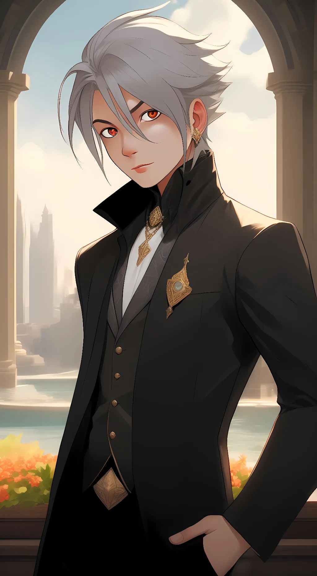 ai character: Kakashi Hatake background