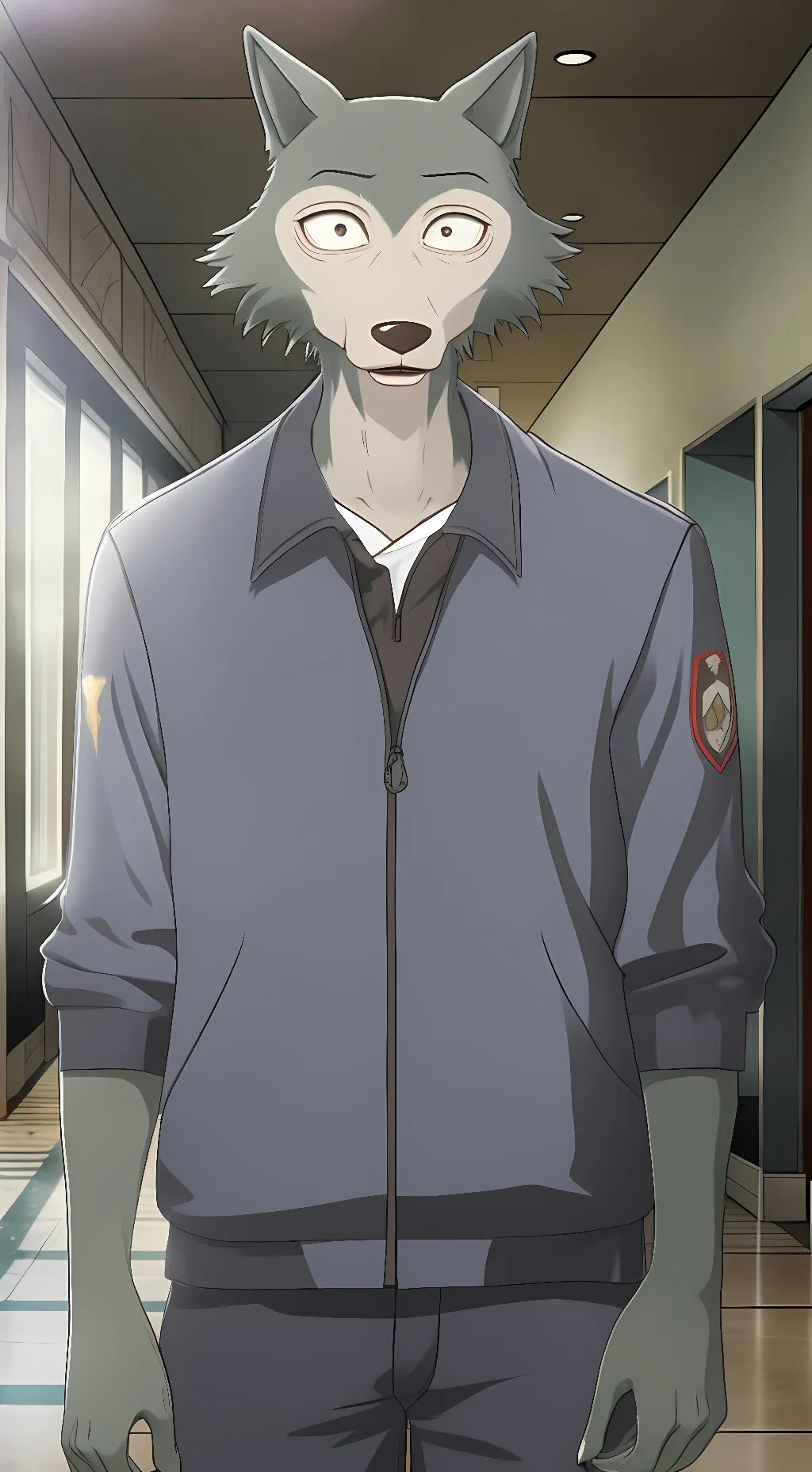 ai character: Legoshi background