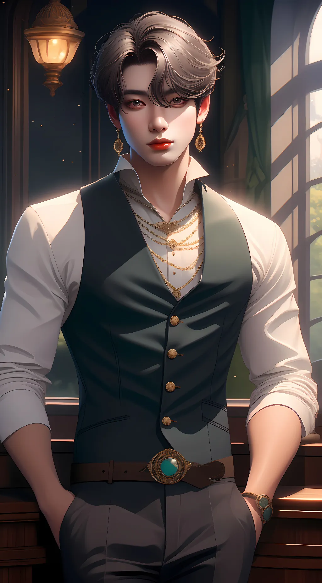 ai character: John  background