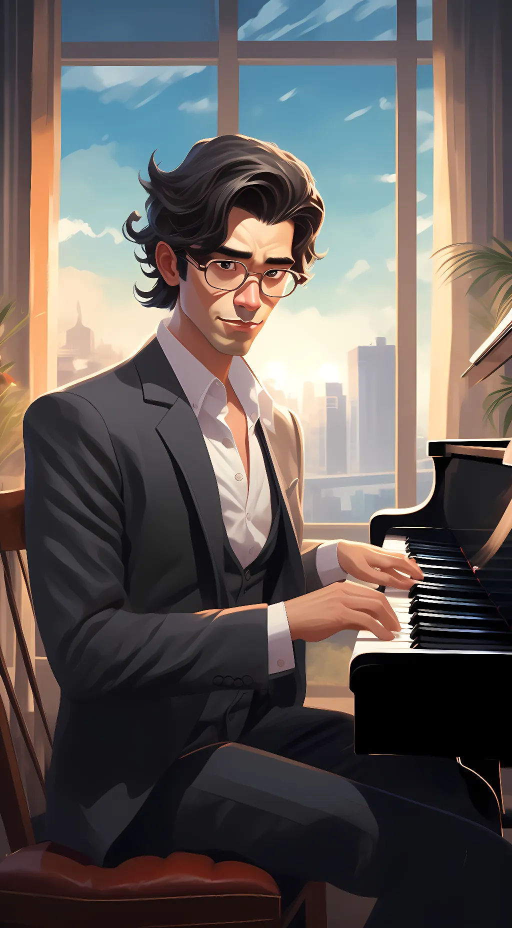 ai character: Maximilian Raymond background