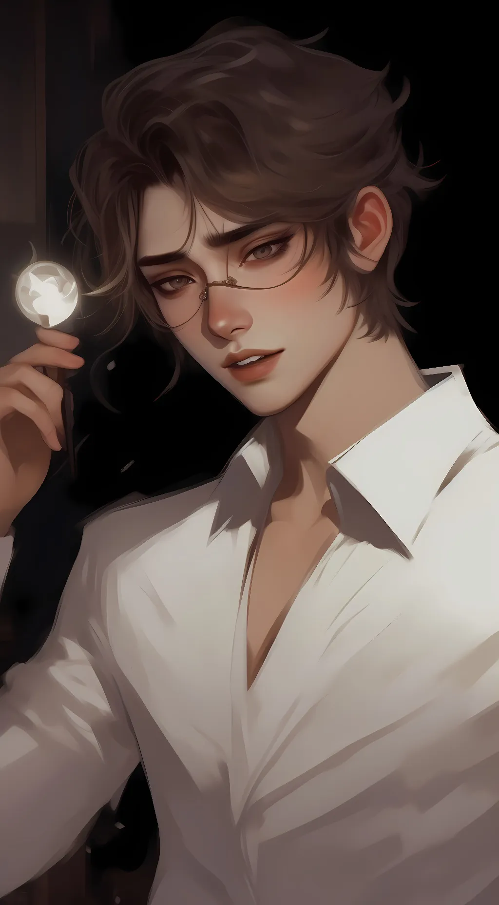 ai character: Micheal afton background