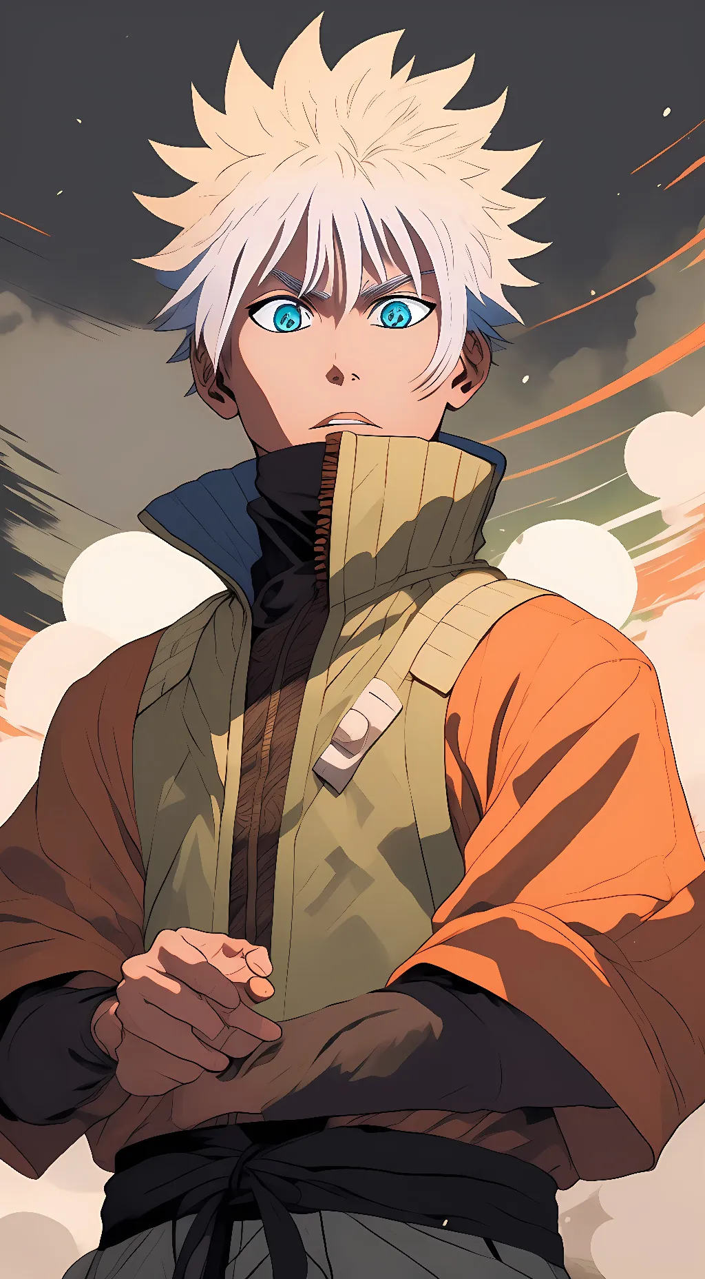 ai character: Satoru Gojo background