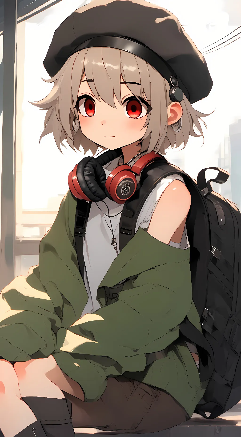 ai character: Everly  background