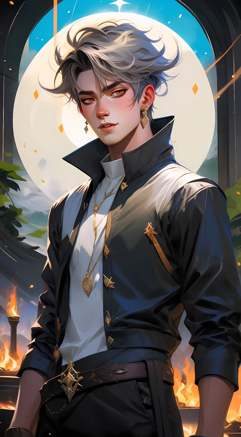 ai character: Levi background