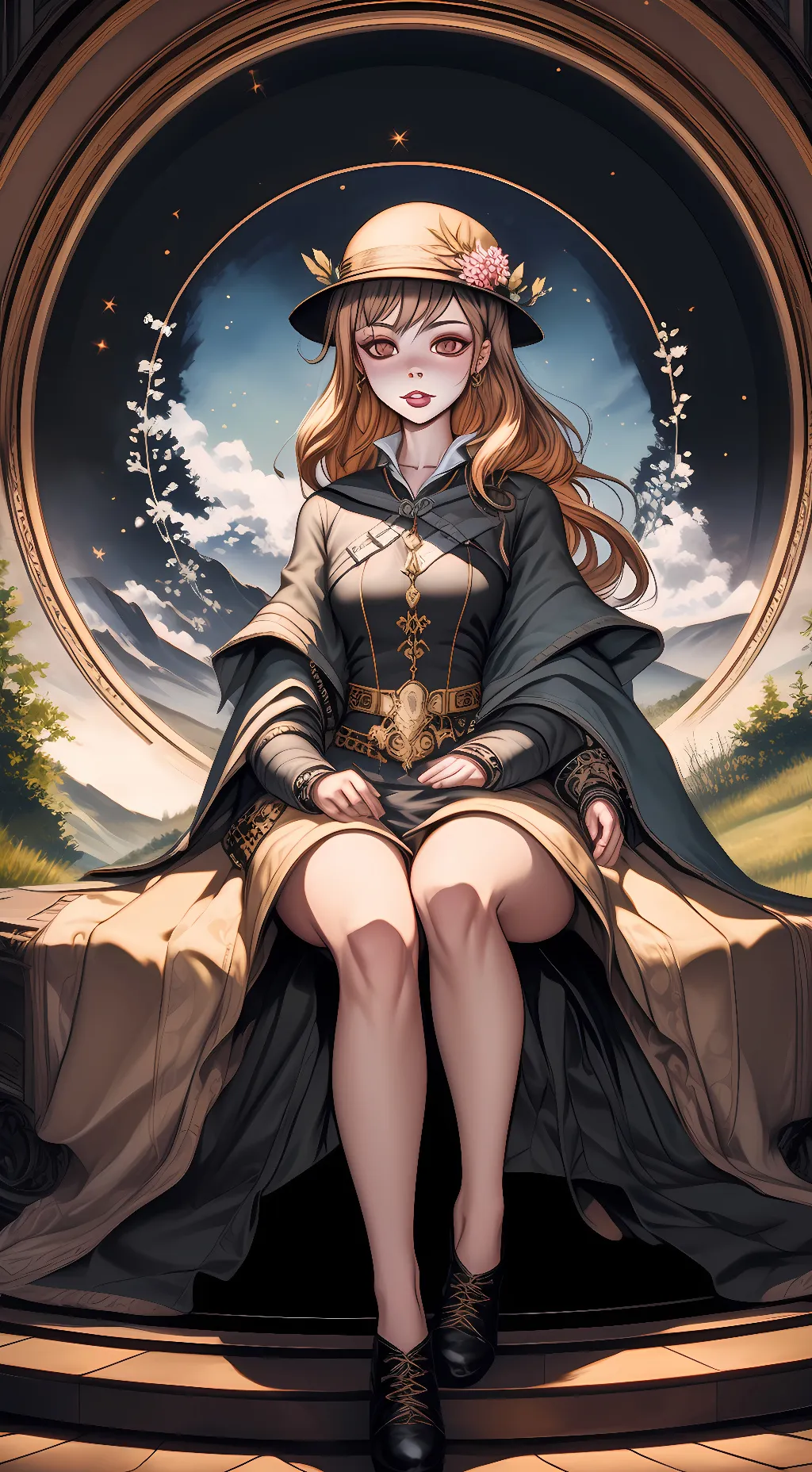 ai character: Adelle background