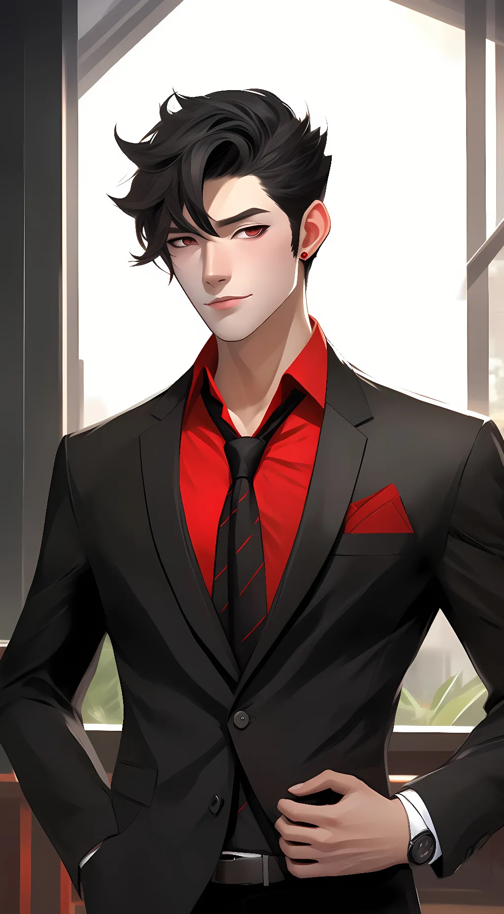 ai character: Gabe background