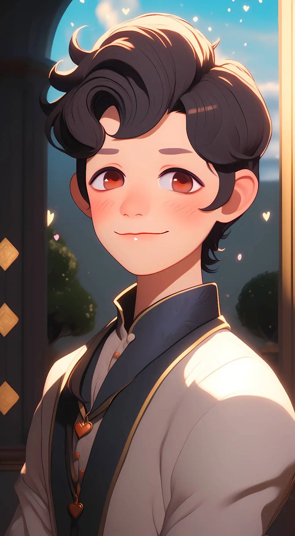 ai character: Wally darling background