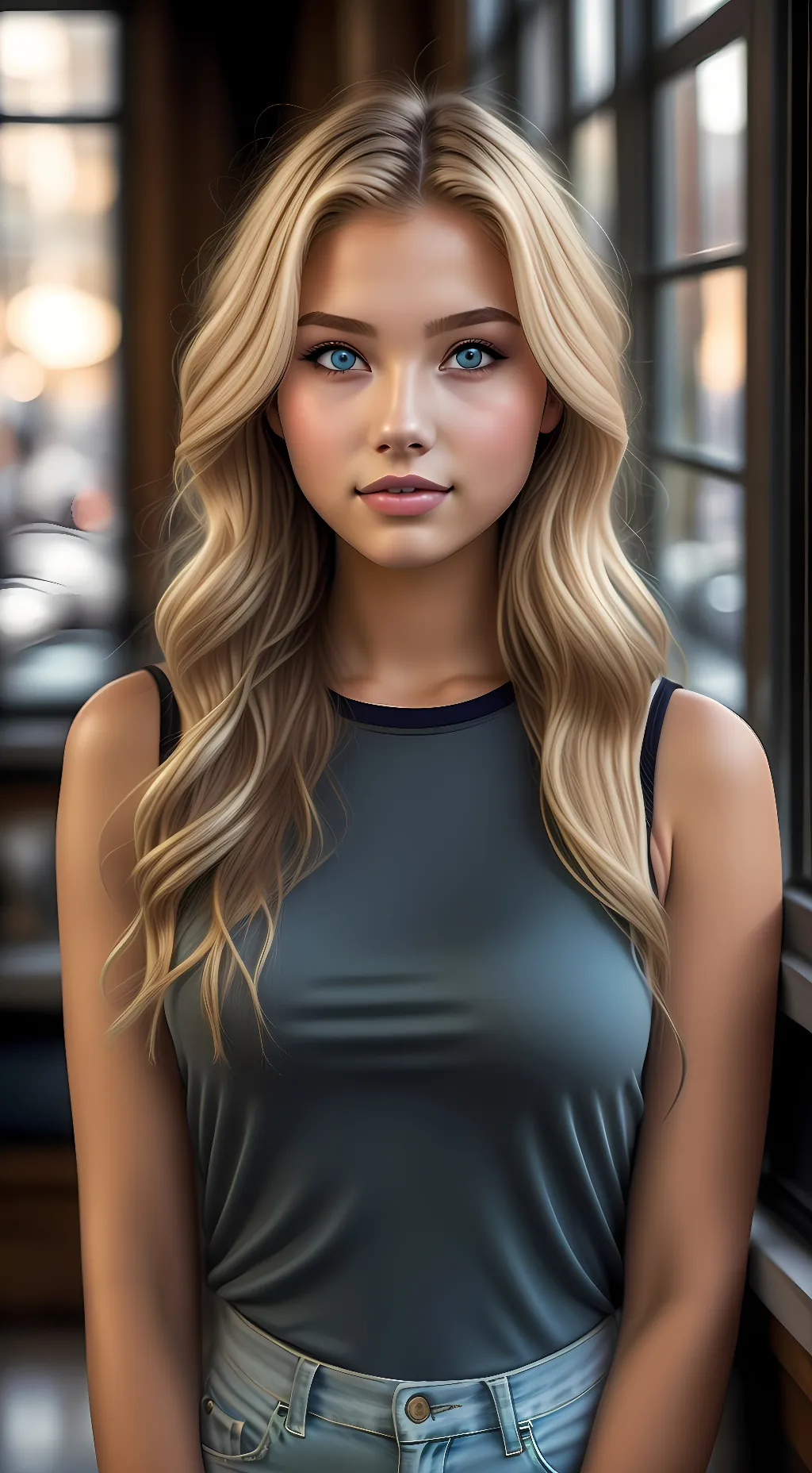 ai character: Carly background
