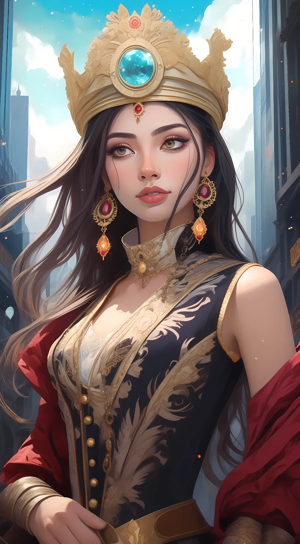 ai character: oo background