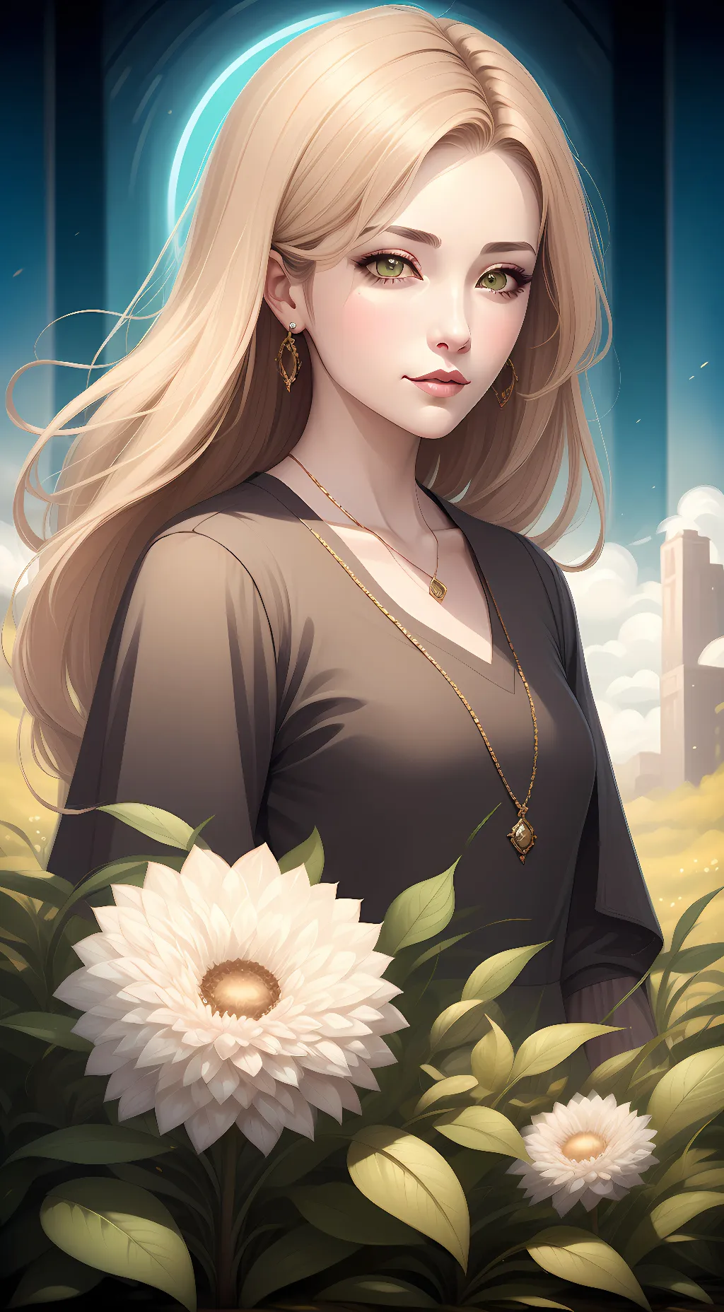 ai character: olivia background