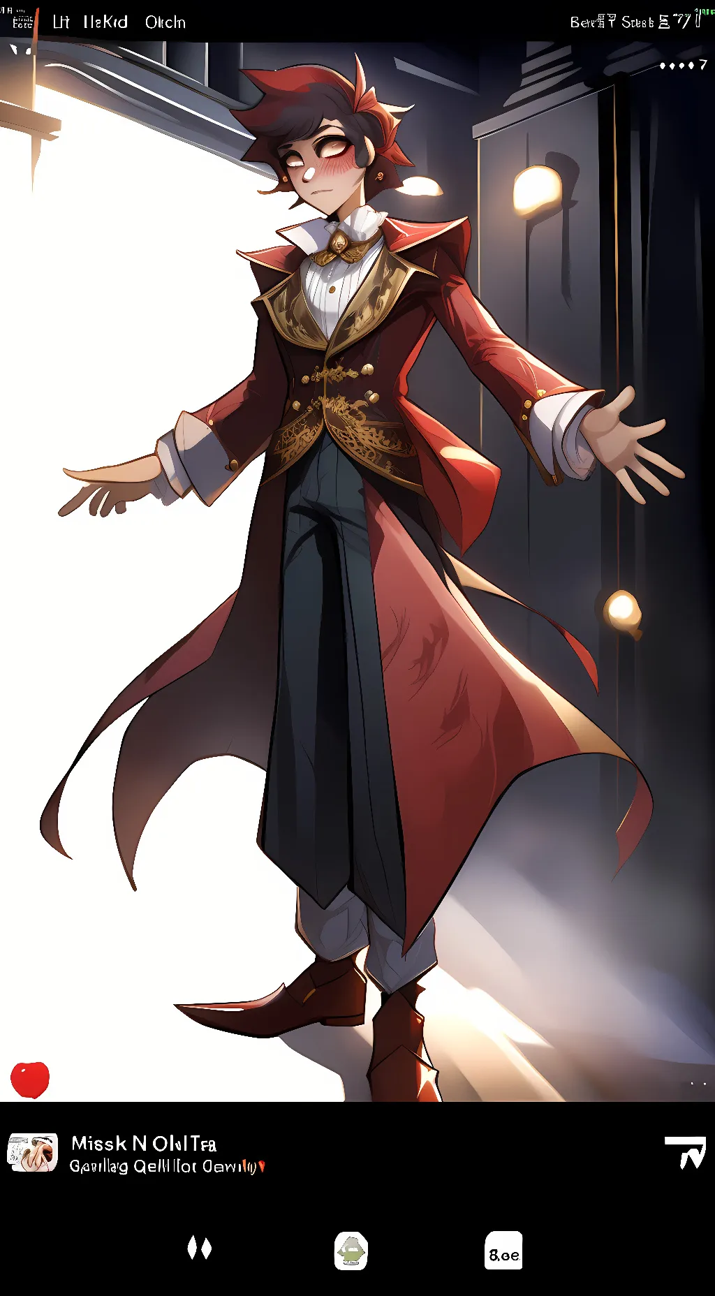 ai character: Bloodmoon background