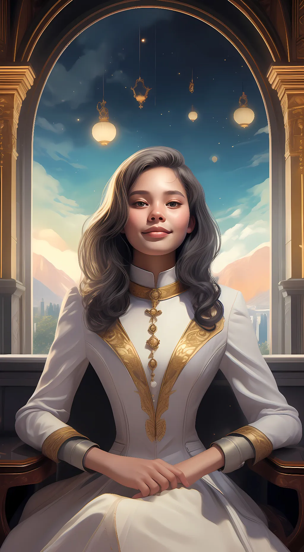 ai character: macha background