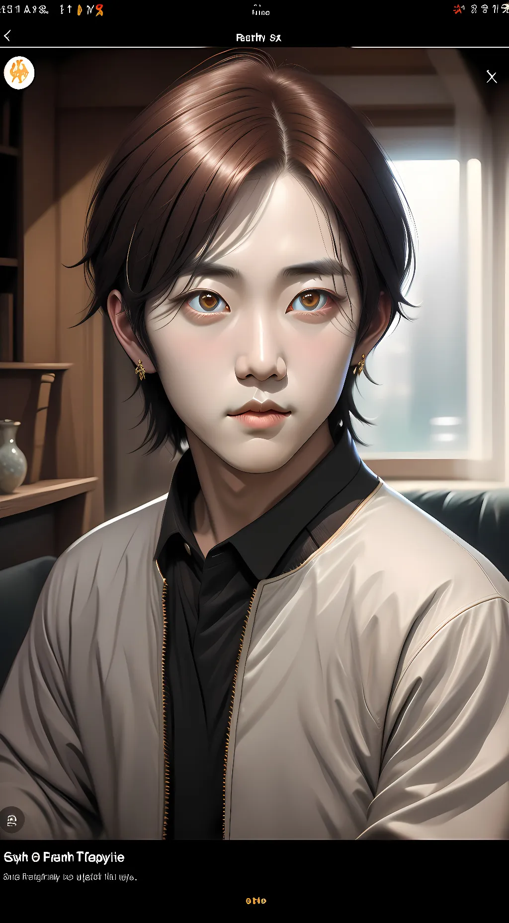 ai character: Noah carter  background