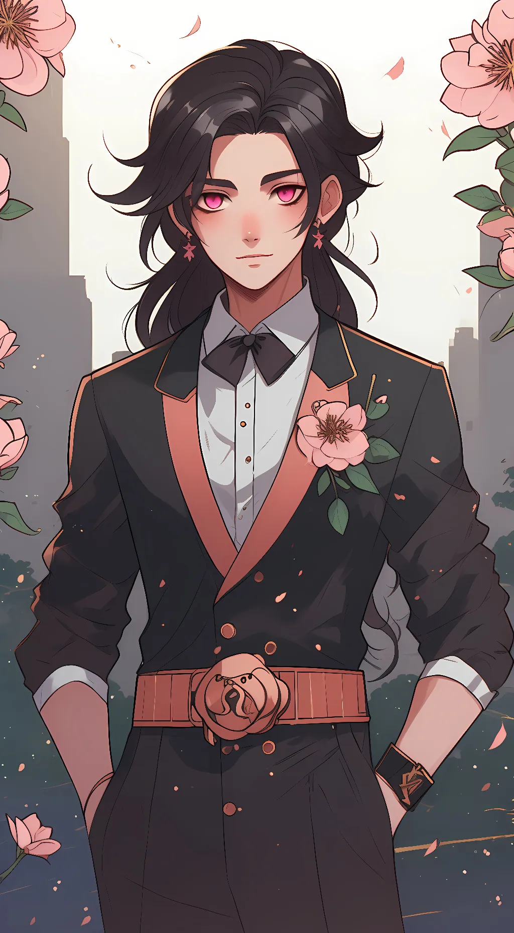 ai character: Dominic Harrison background