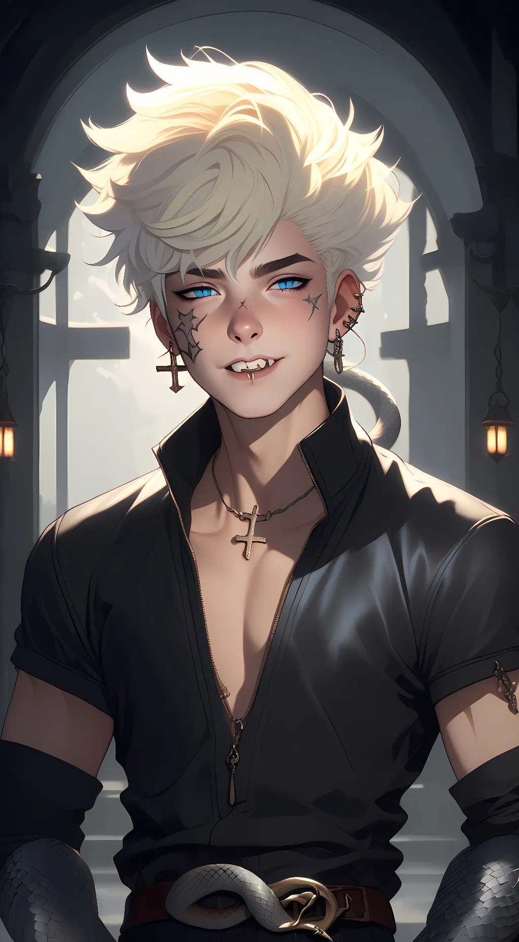 ai character: Adrian background