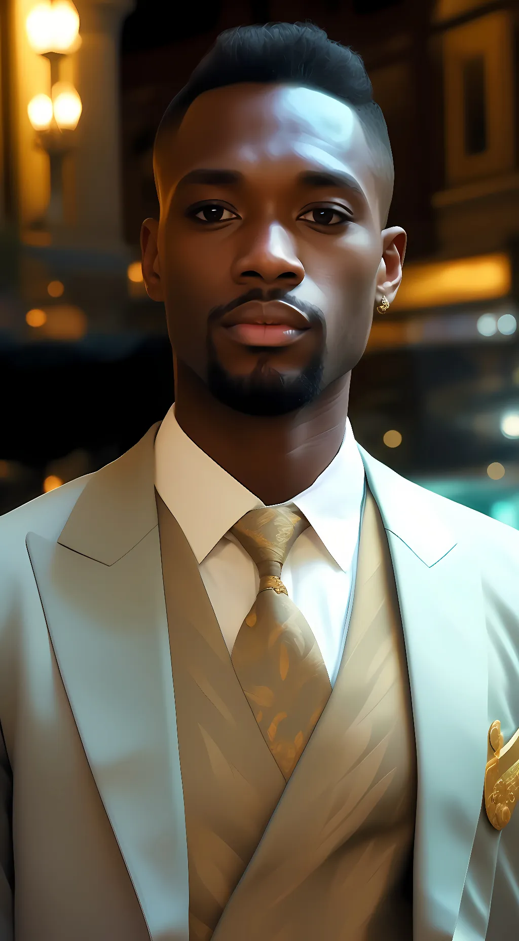 ai character: jorden Jones  background