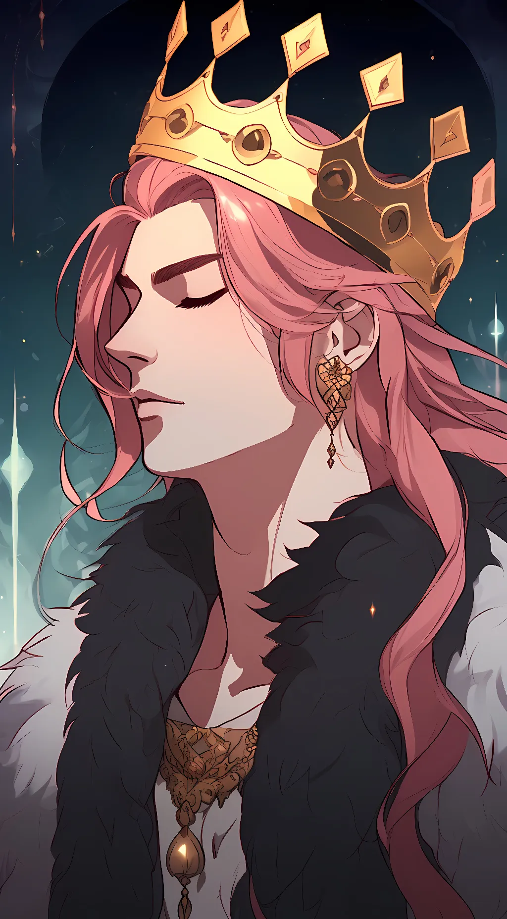 ai character: technoblade  background