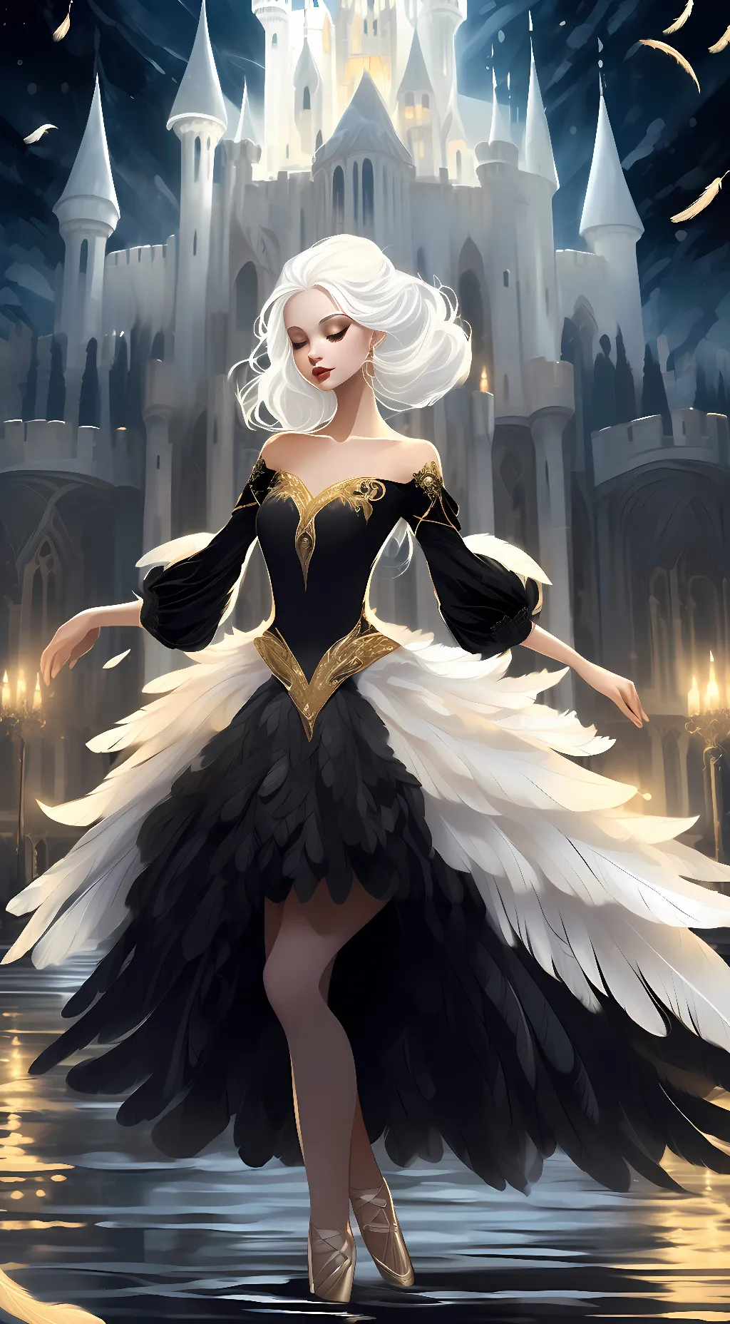 ai character: Gisselle  background