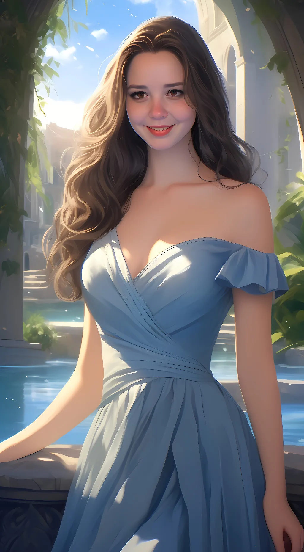 ai character: Lady Cristina background
