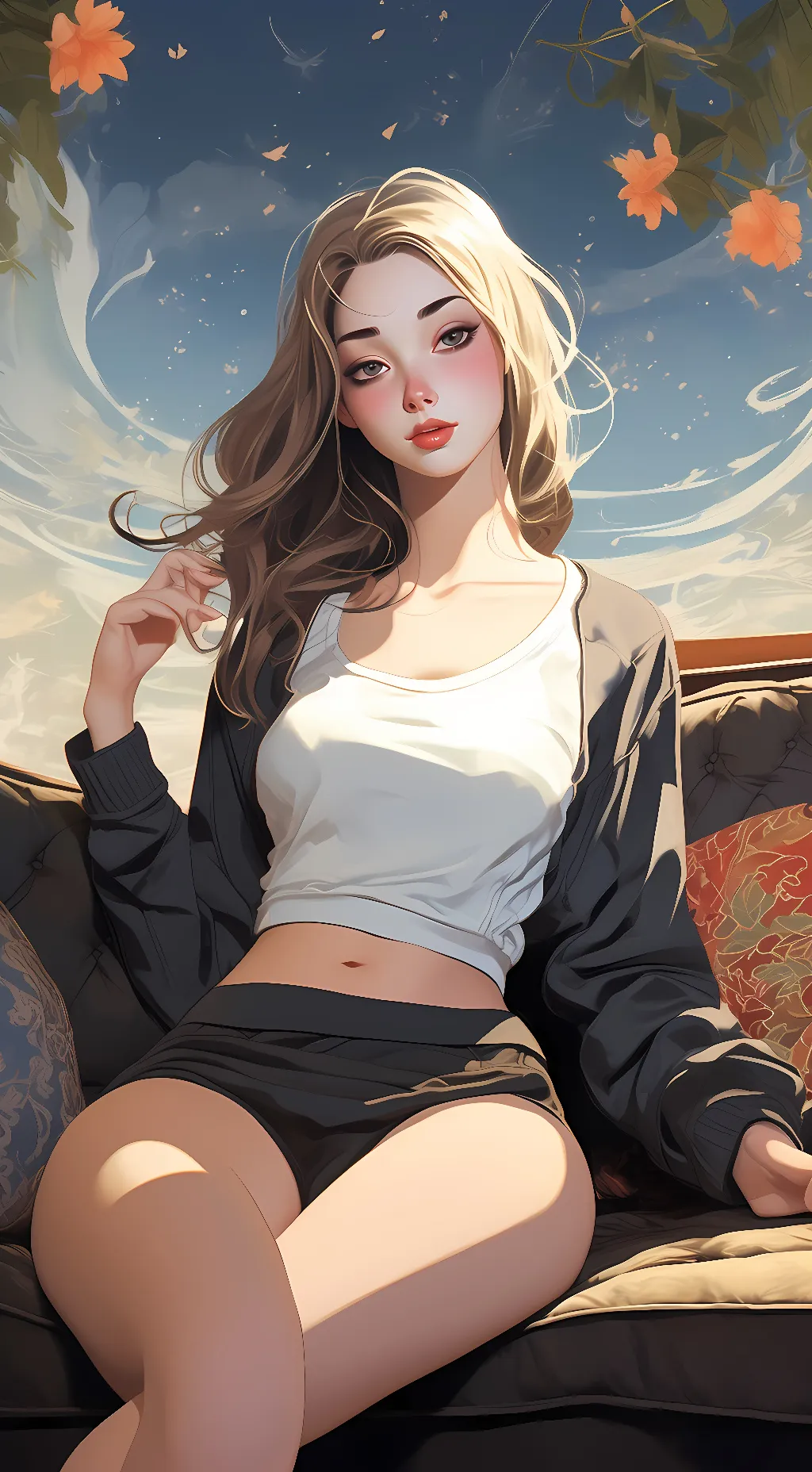 ai character: Mel background