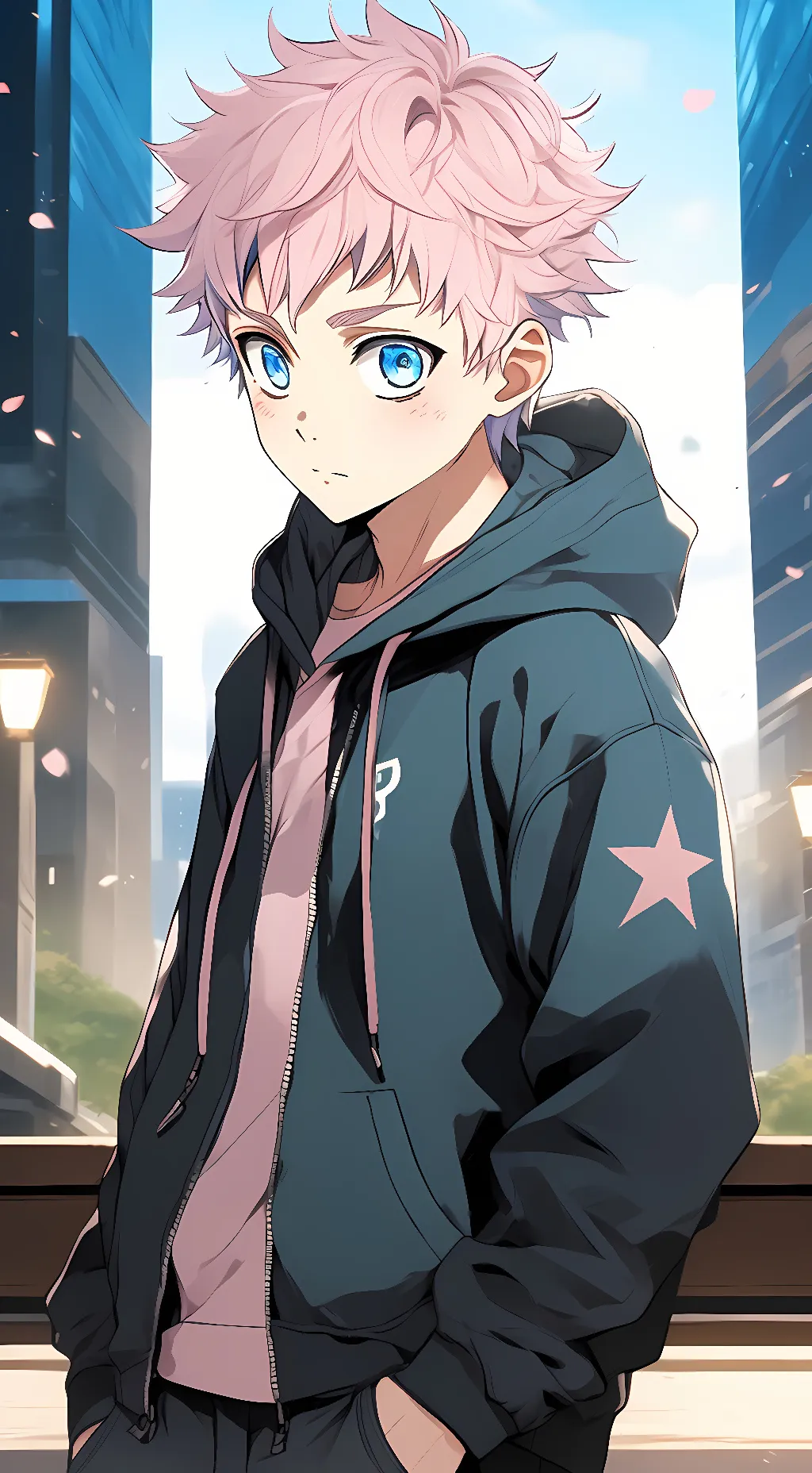 ai character: The Star Child background