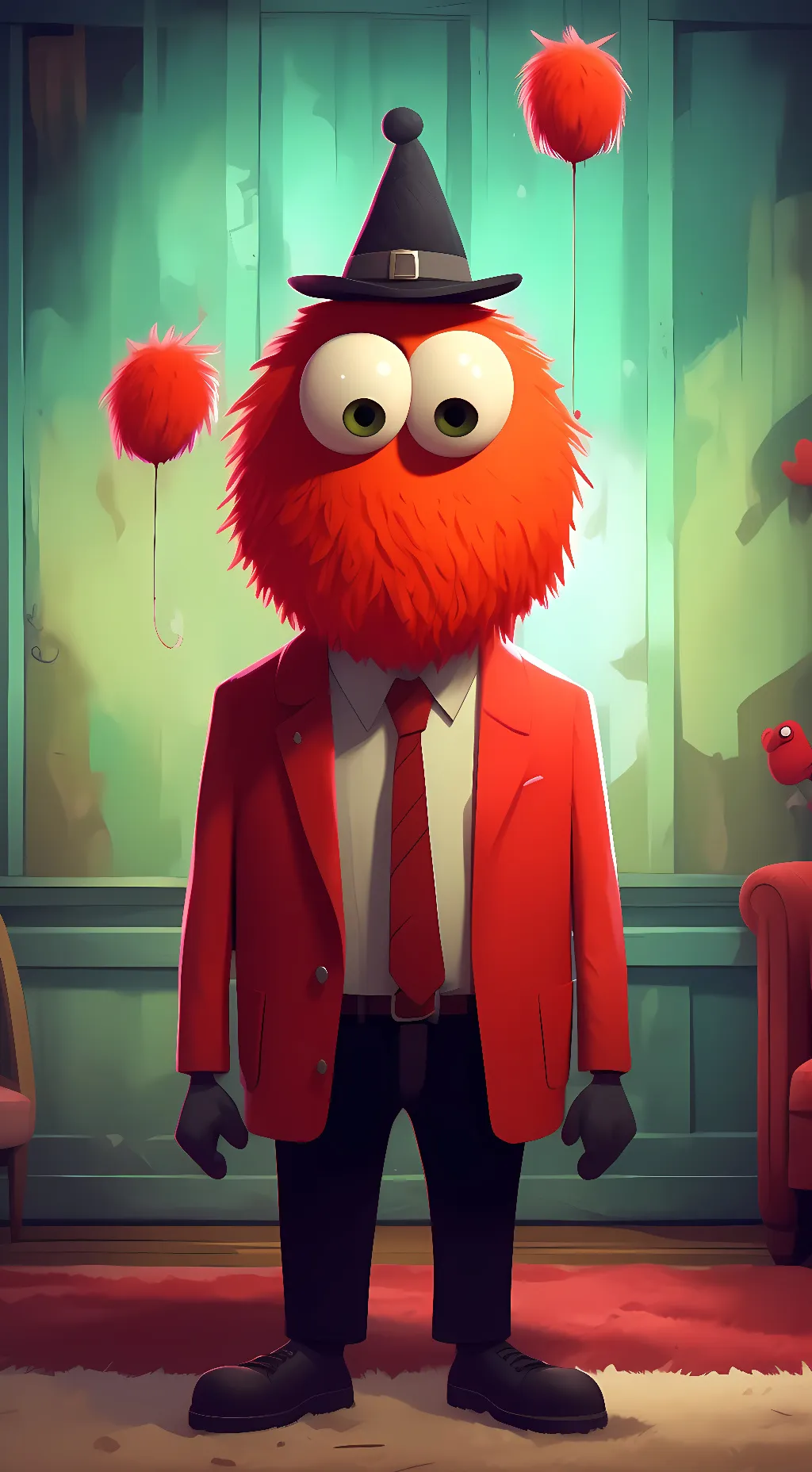 Talkie AI - Chat with Red Guy