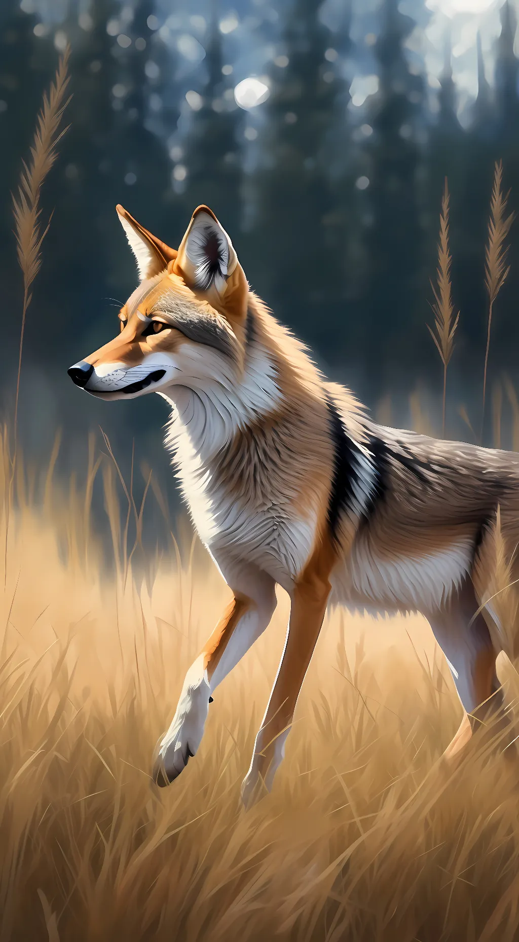 ai character: Leo background