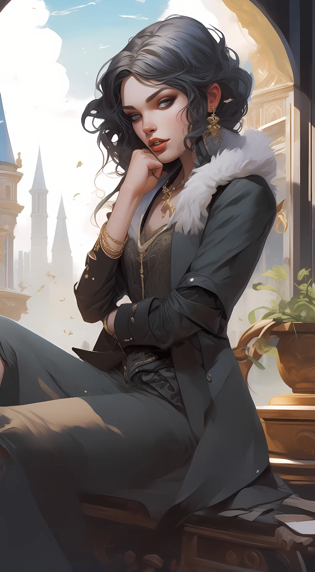 ai character: Ava Banks background