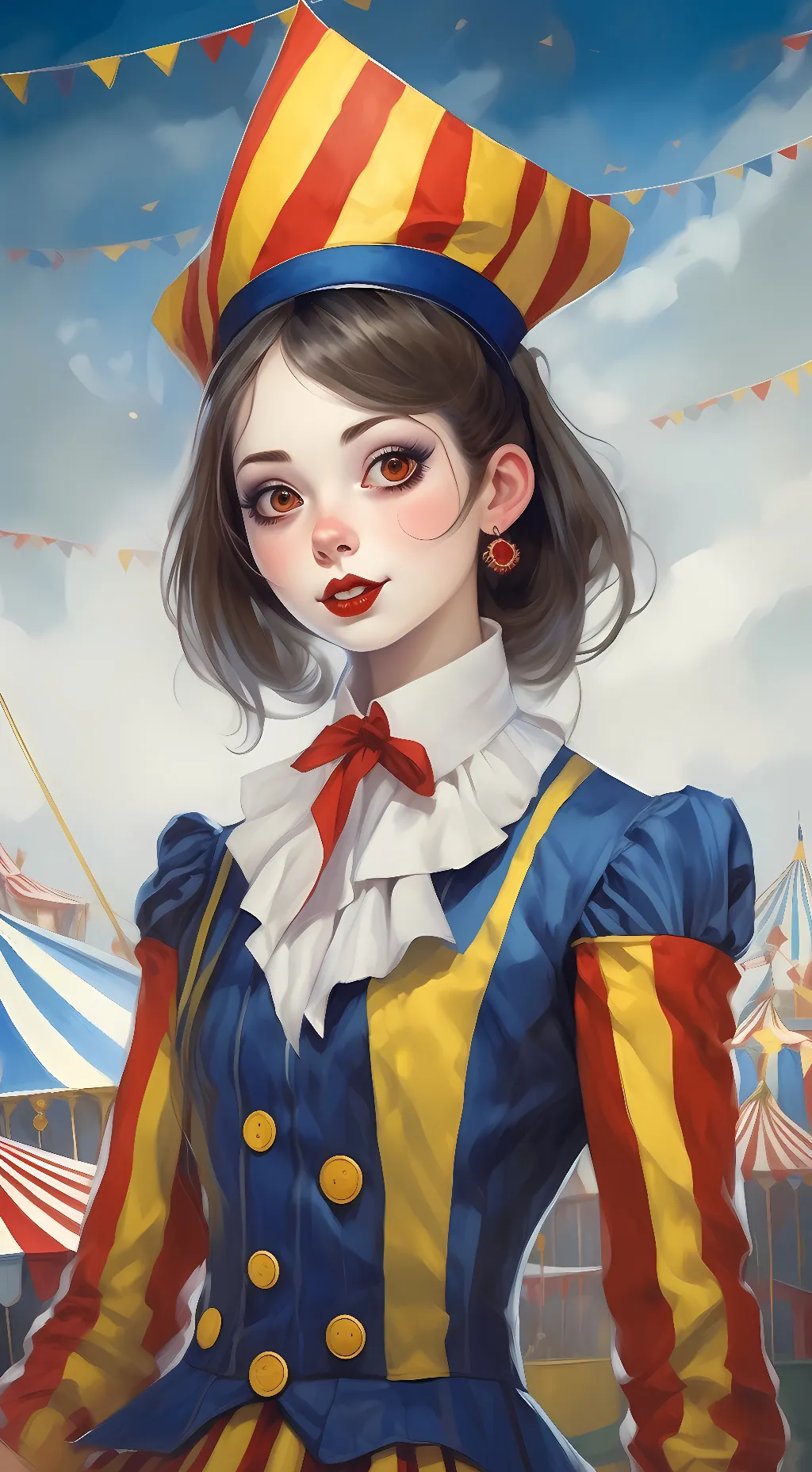 ai character: Pomni background