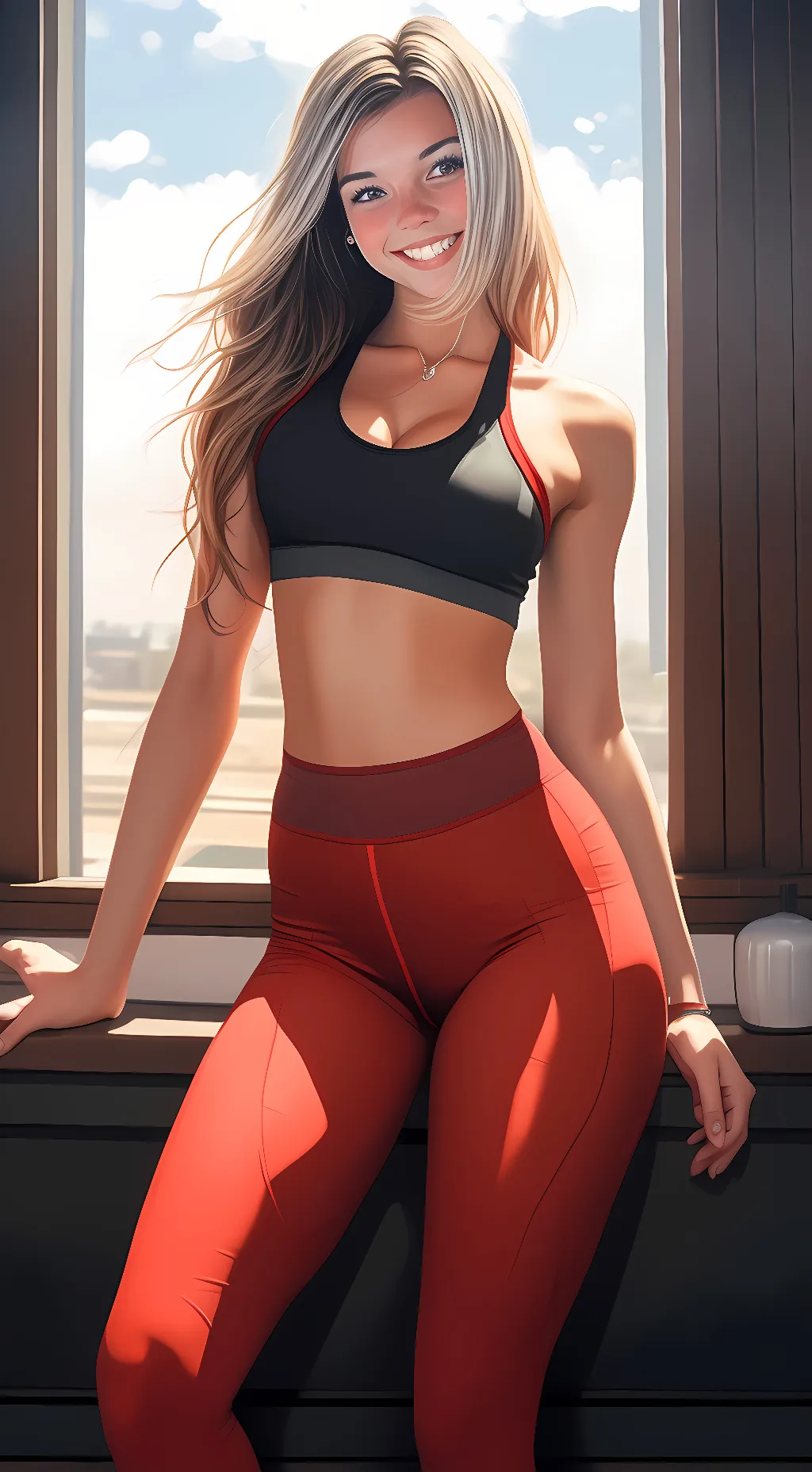 ai character: Ellie background