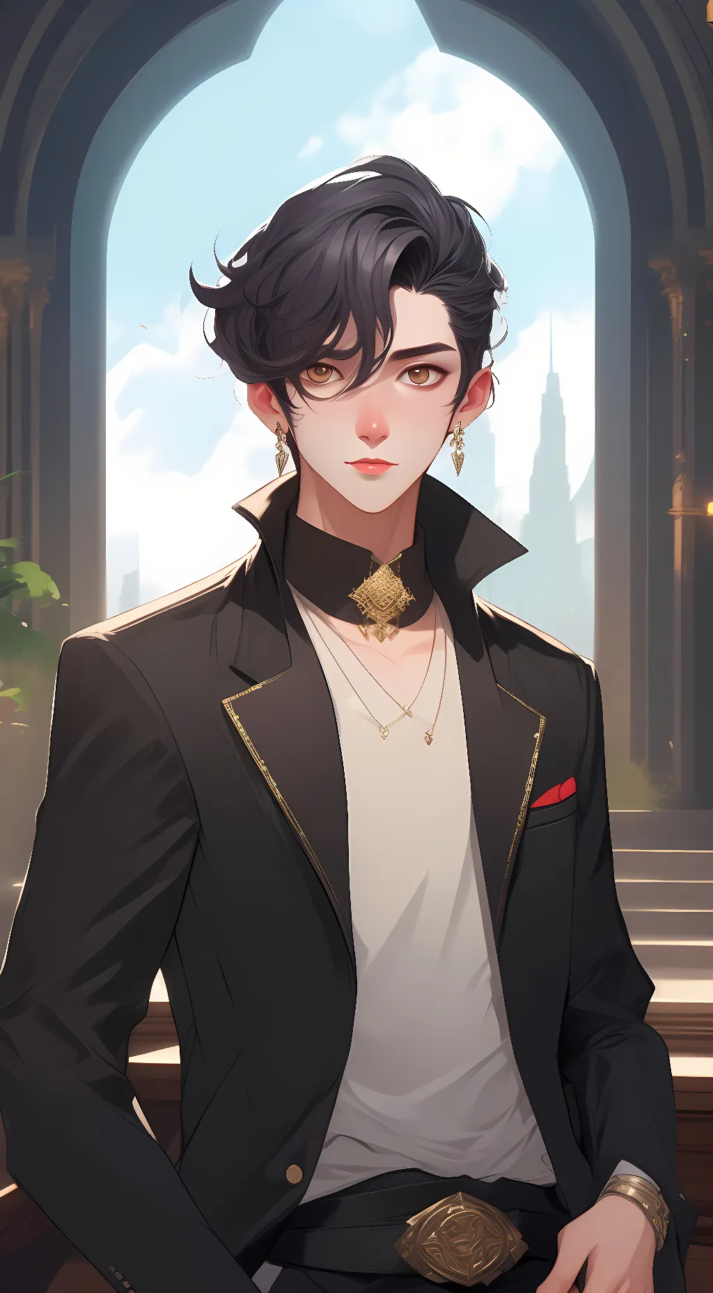 ai character: Mason background