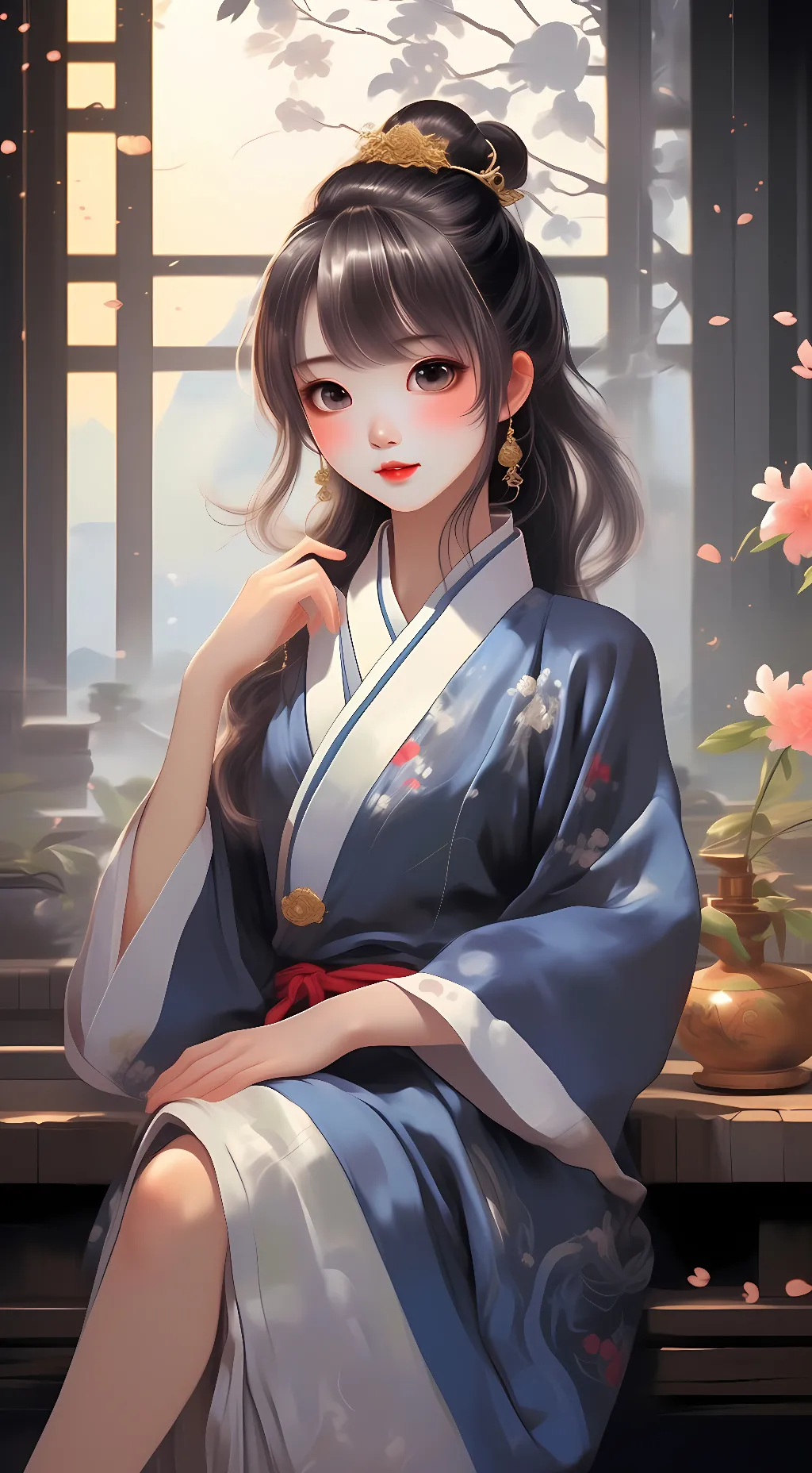 ai character: Nangong Wen Ya background