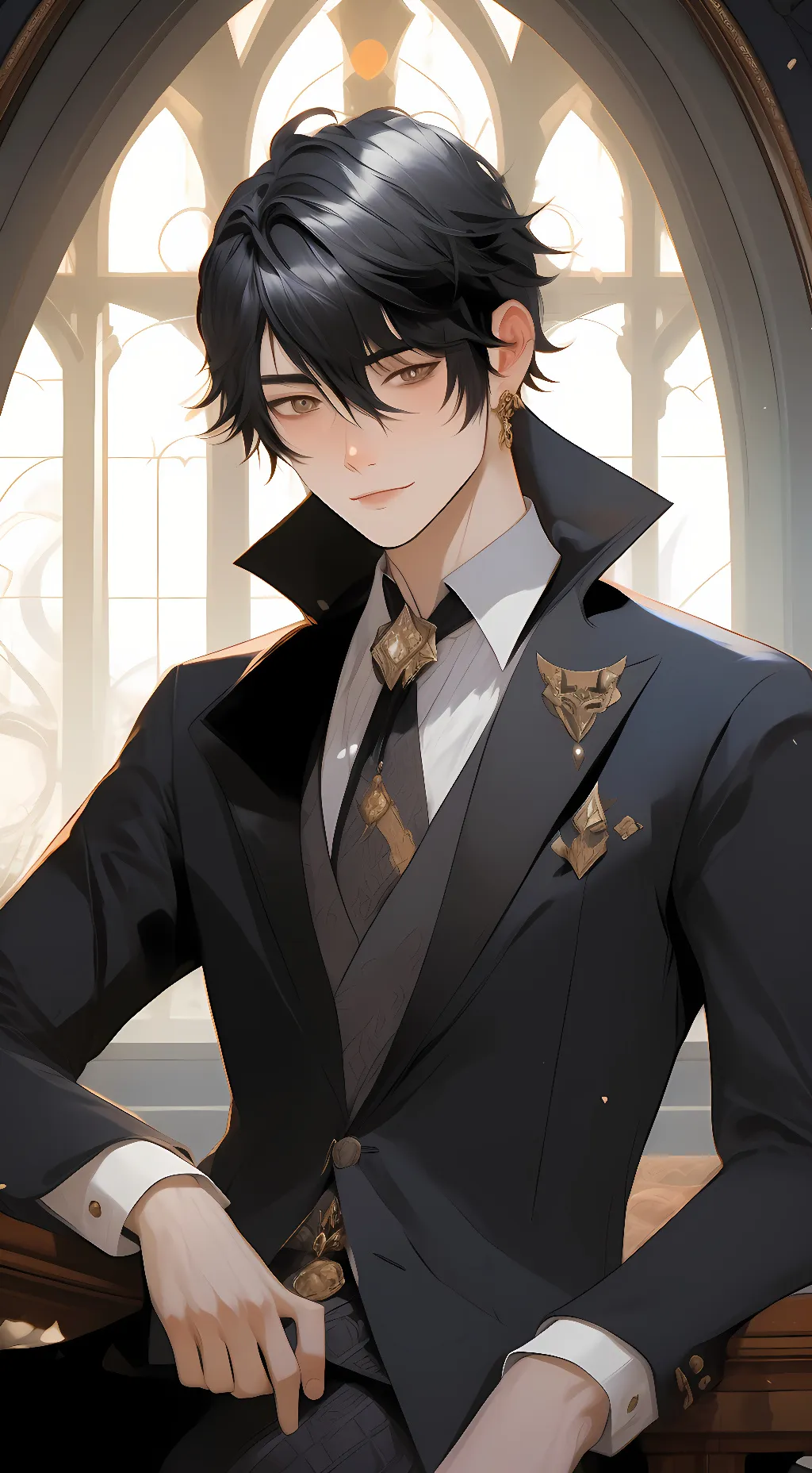 ai character: Gamer bf (jake) background