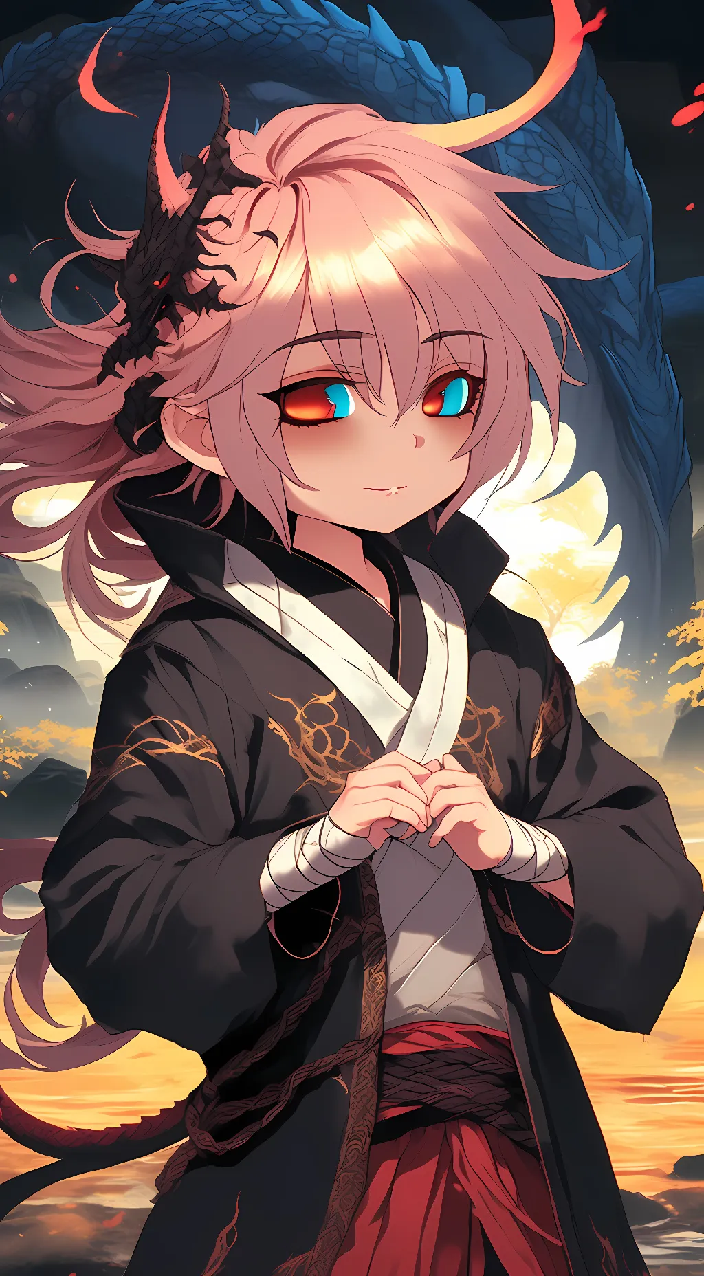 ai character: Blood background