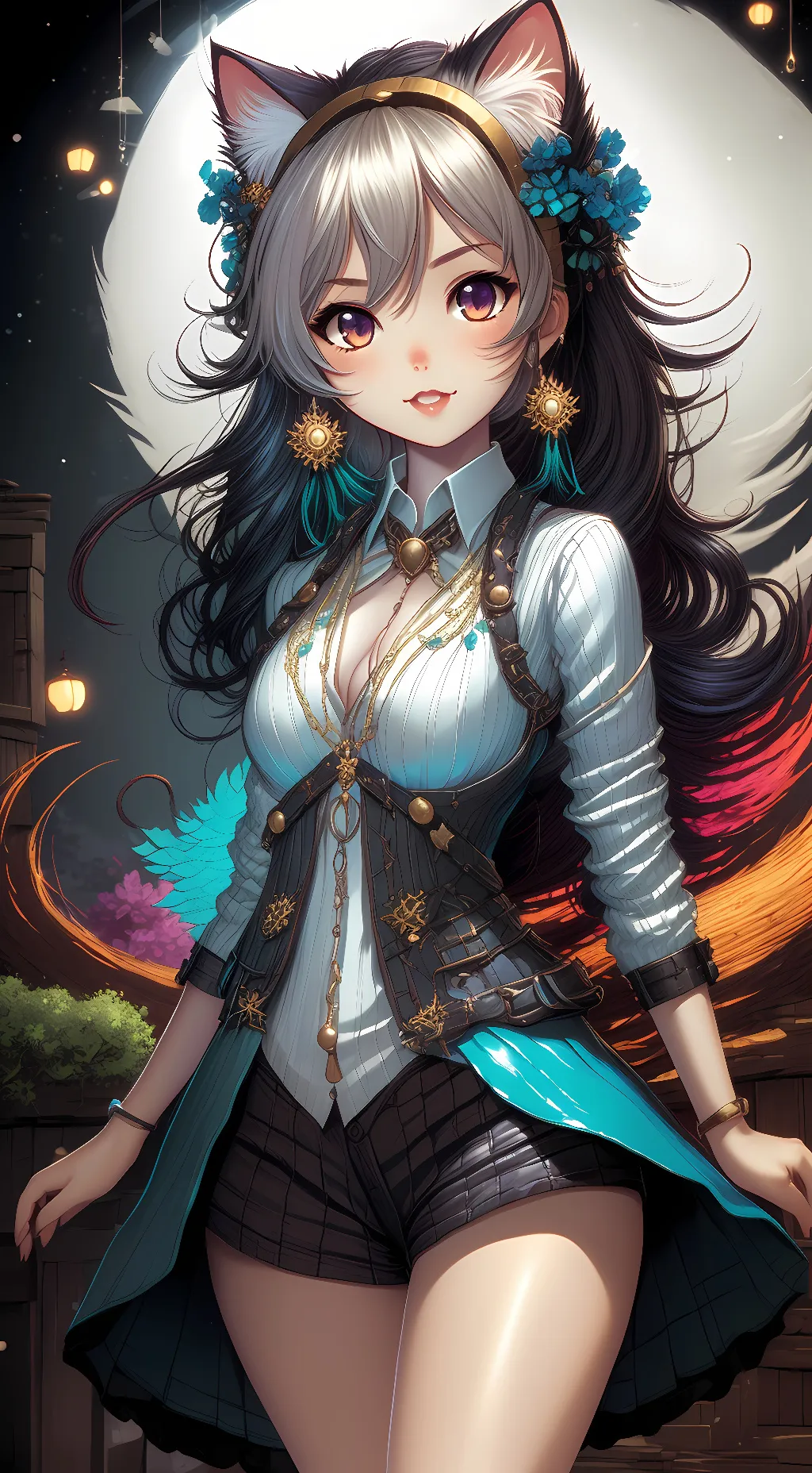 ai character: Heather Marsh  background