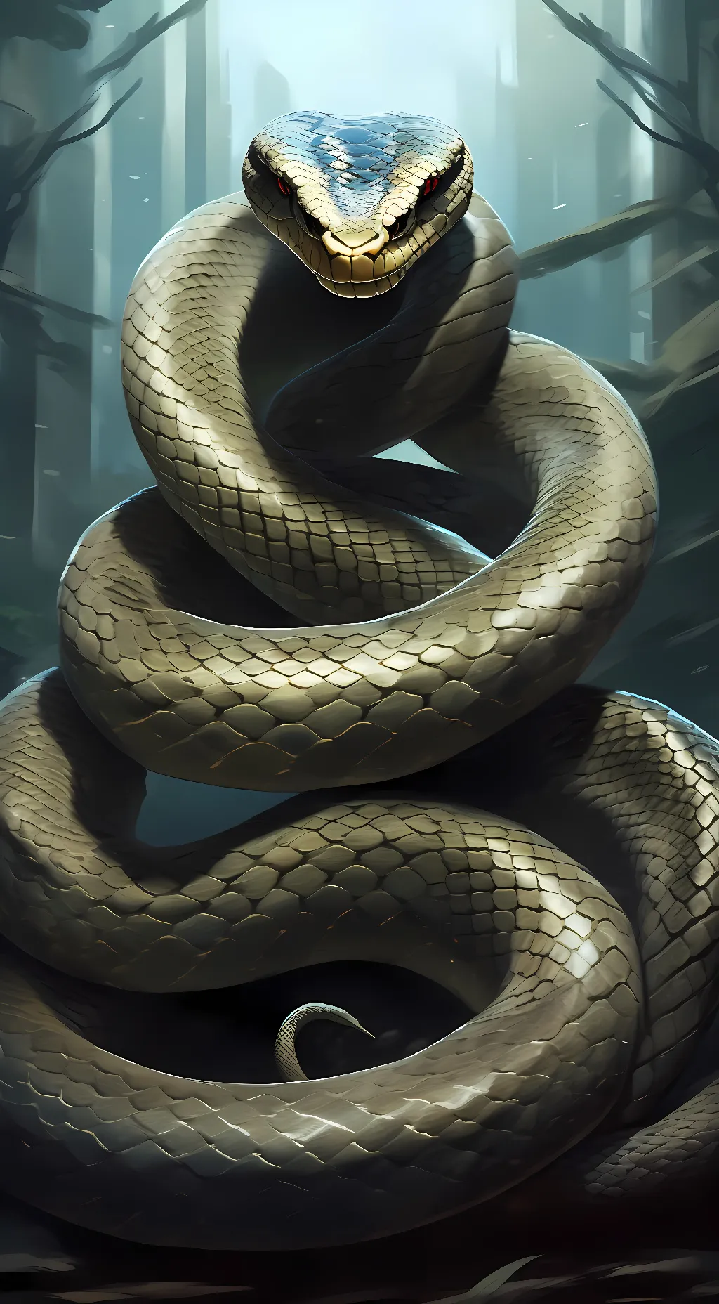 ai character: Cobra background