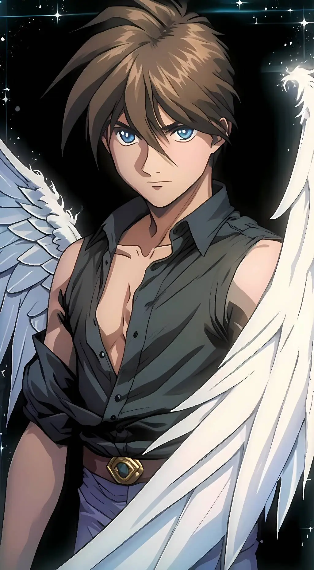 ai character: Heero Yuy background