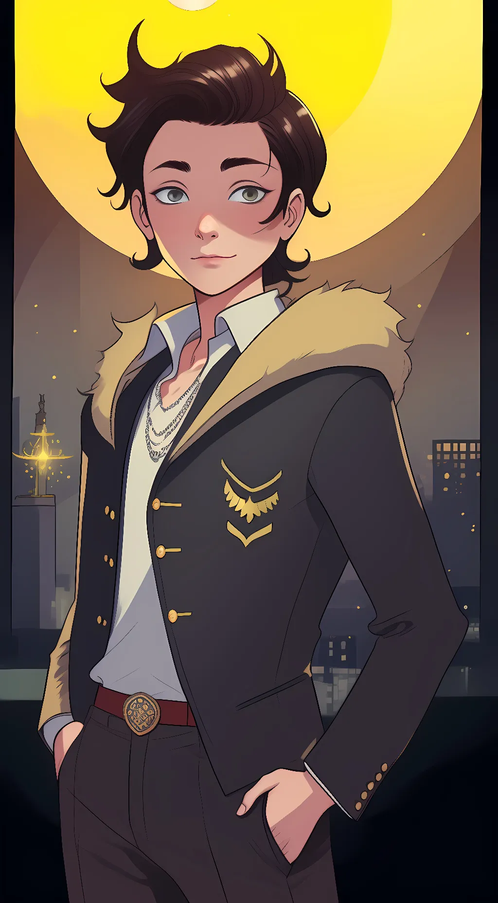 ai character: Asher Dunbar background