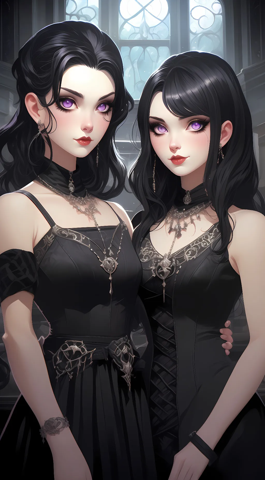 ai character: Jasmine & Mara background