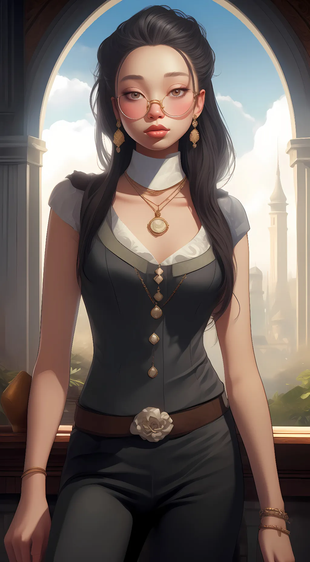 ai character: Ella background