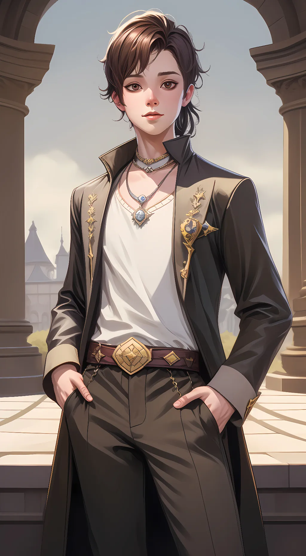 ai character: Dominic background