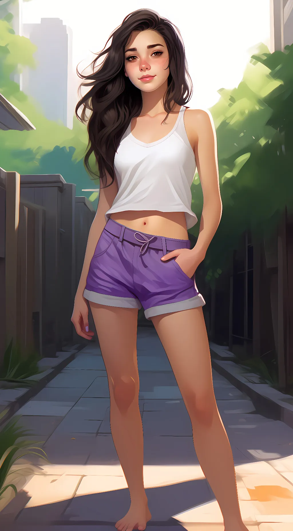 ai character: adella background