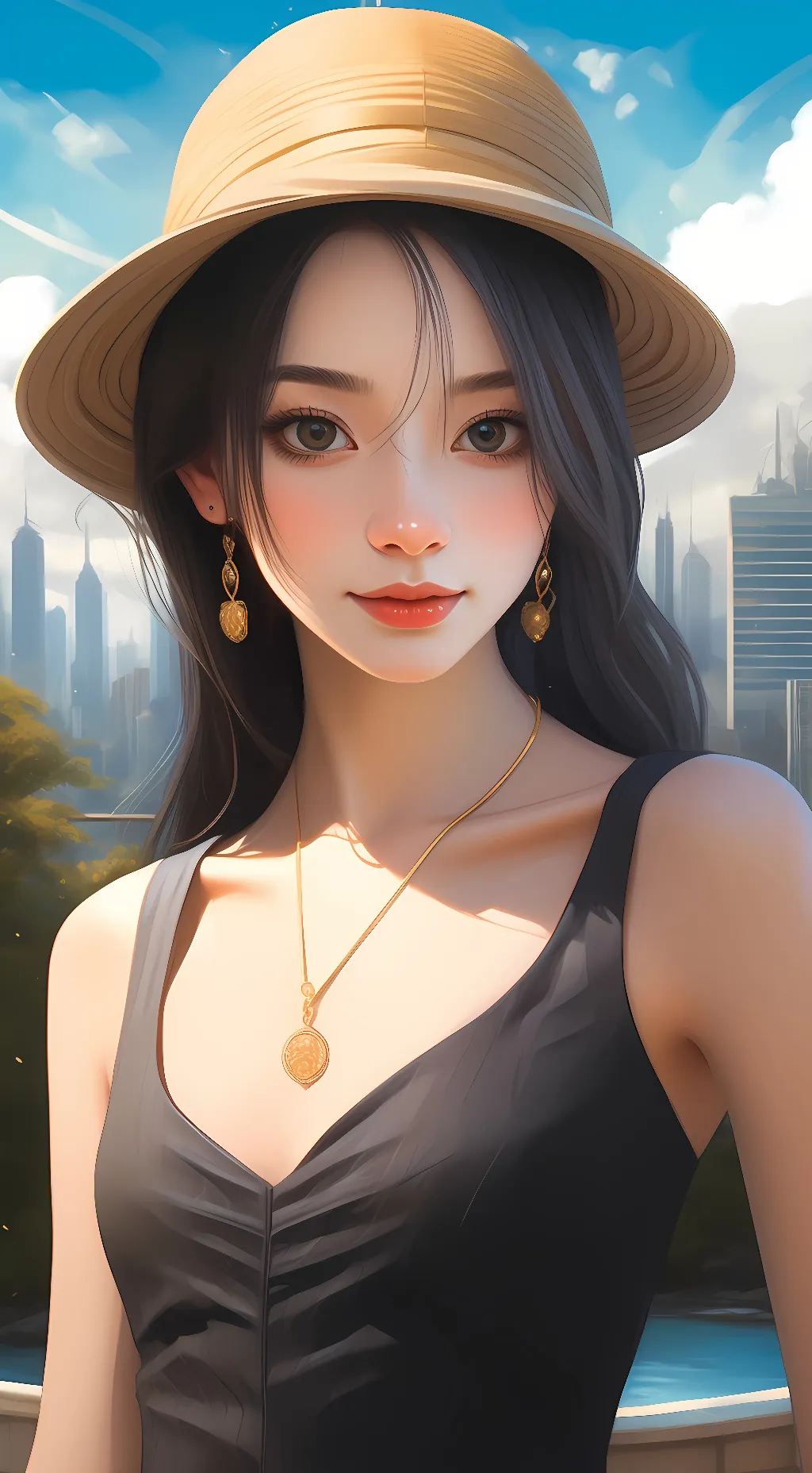 ai character: Lena Benson background