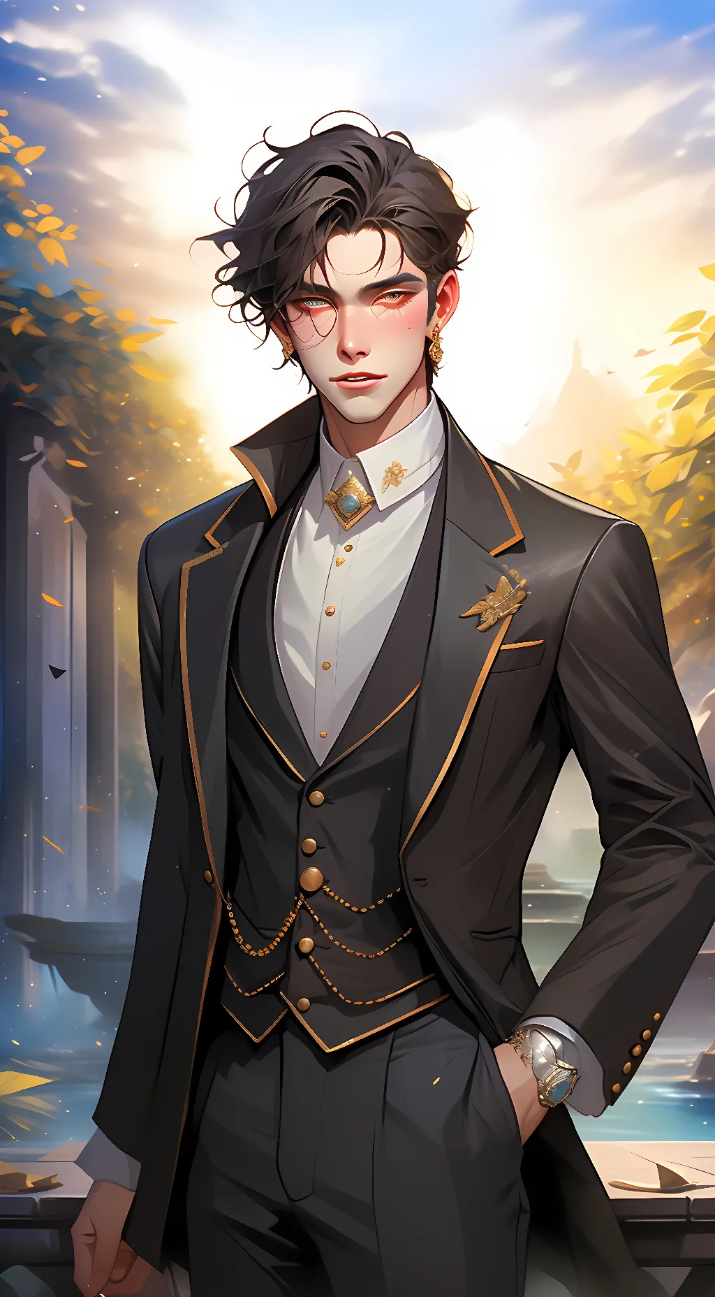 ai character: The cold duke background